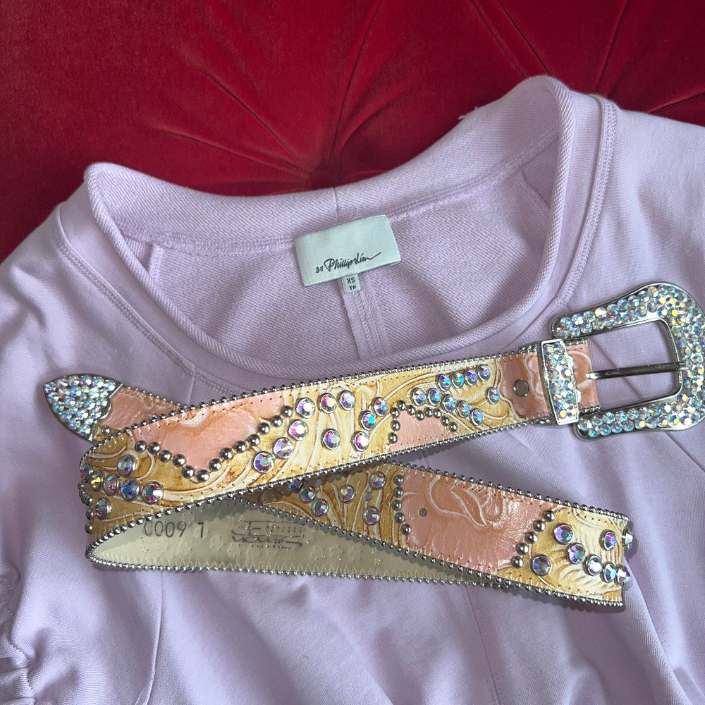 BB SIMON Swarovski crystal Belt